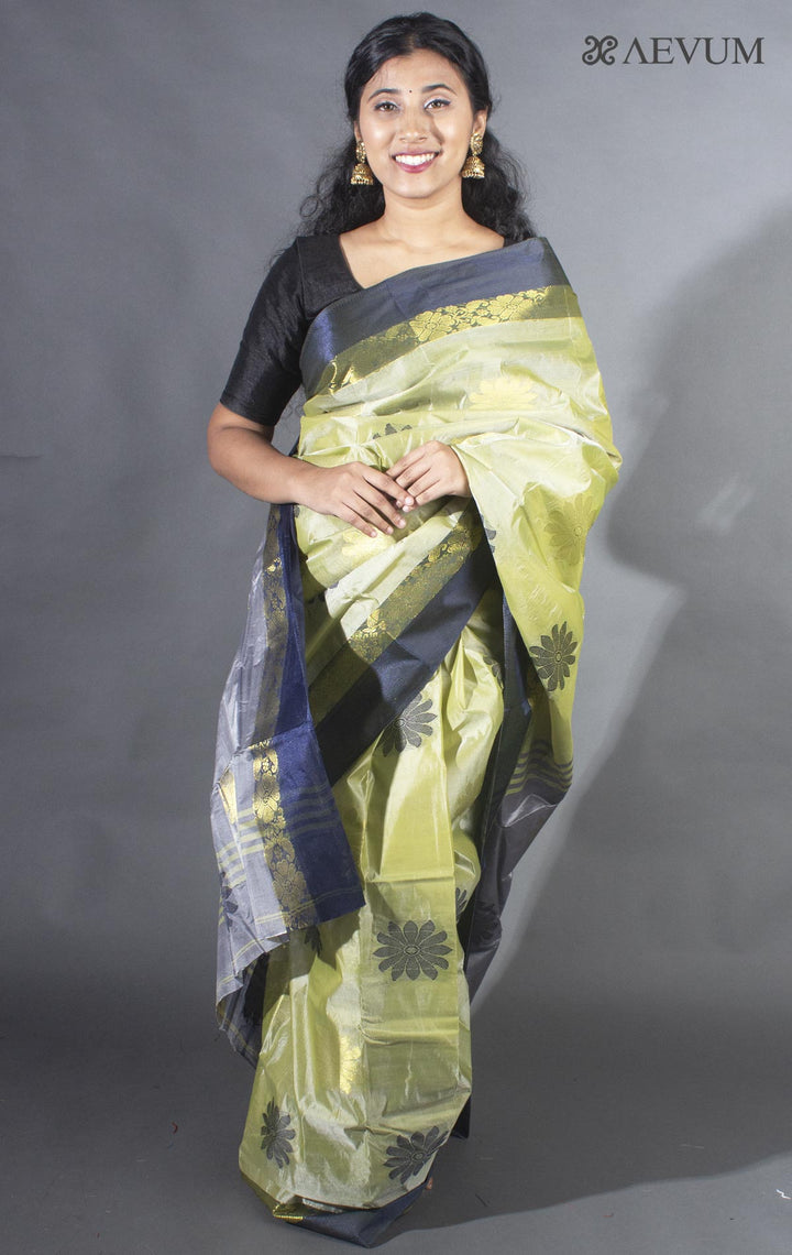 Semi Tussar Gorod Silk Saree - 9091 - AEVUM