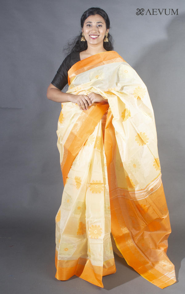 Semi Tussar Gorod Silk Saree - 9094 - AEVUM