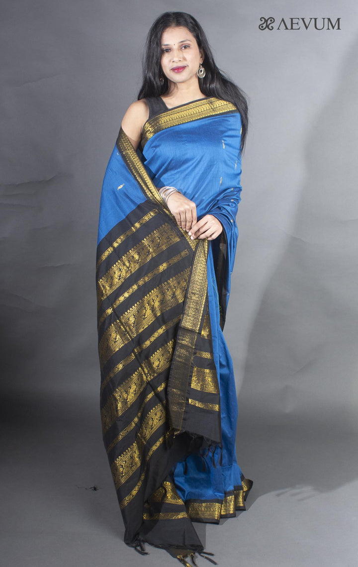 Kalyani South Cotton Silk Handloom Saree with Blouse Piece - 9104 Saree SSH   