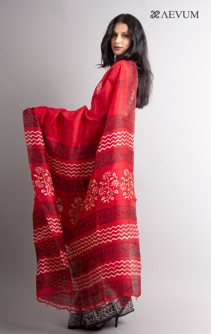 Three Ply Murshidabad  Pure Silk - 0283 - AEVUM