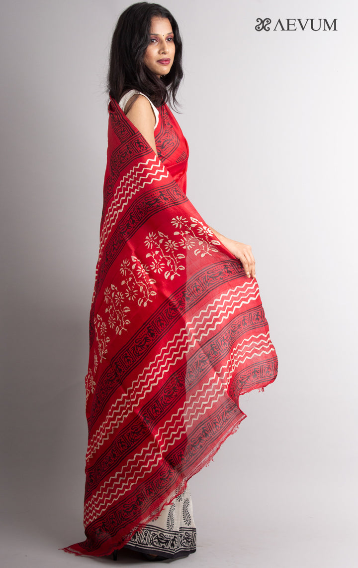 Three Ply Murshidabad  Pure Silk - 0283 - AEVUM