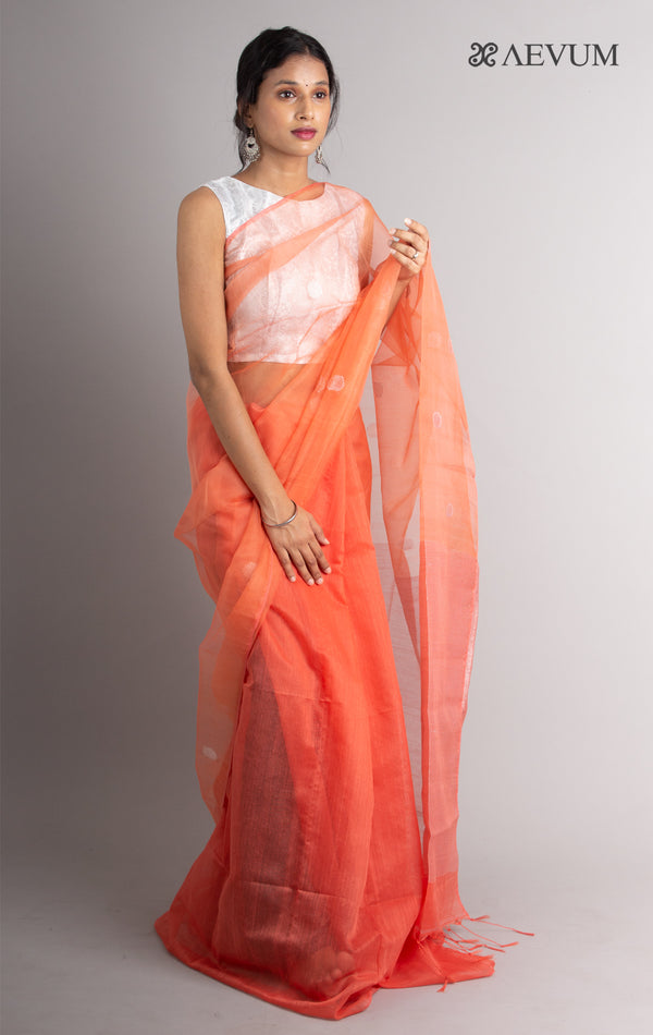Ball Buti Matka Muslin Silk Saree - 0332 - AEVUM