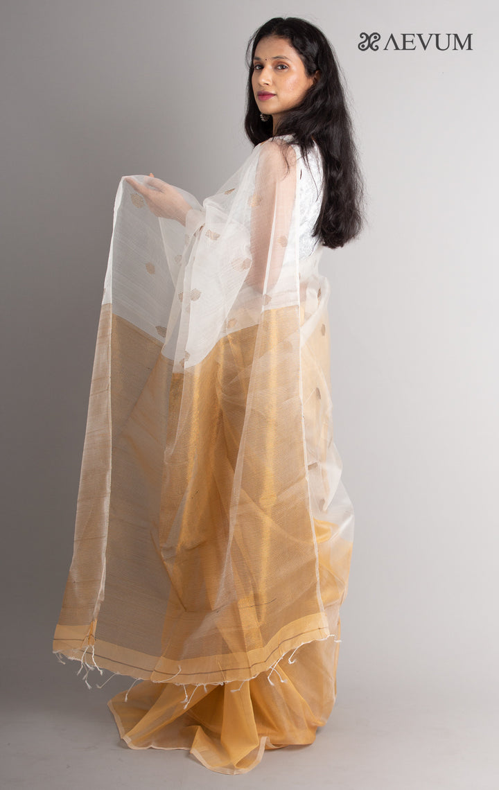 Ball Buti Matka Muslin Silk Saree - 0334 Saree AEVUM 2   