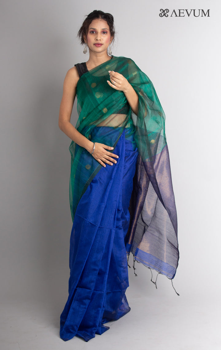 Ball Buti Matka Muslin Silk Saree - 0299 Saree AEVUM 2   