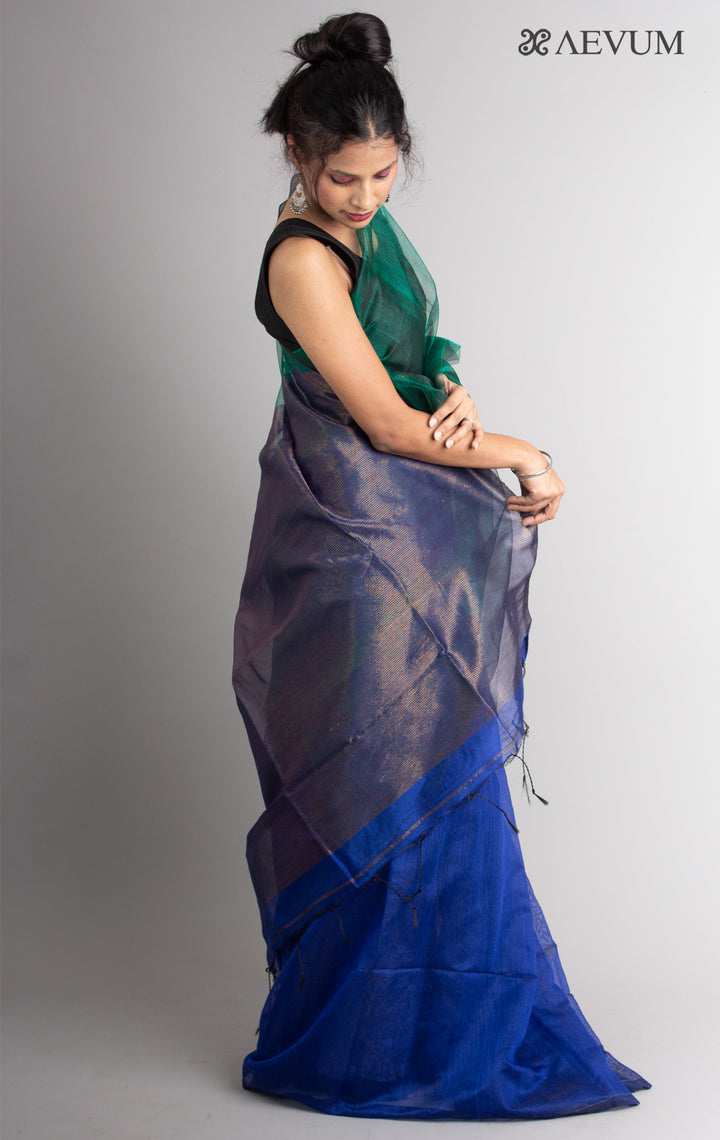 Ball Buti Matka Muslin Silk Saree - 0299 - AEVUM
