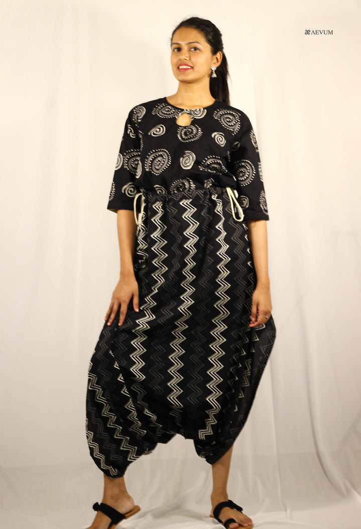 Ethnic Jumpsuit Cotton Kurta - 0071 - AEVUM