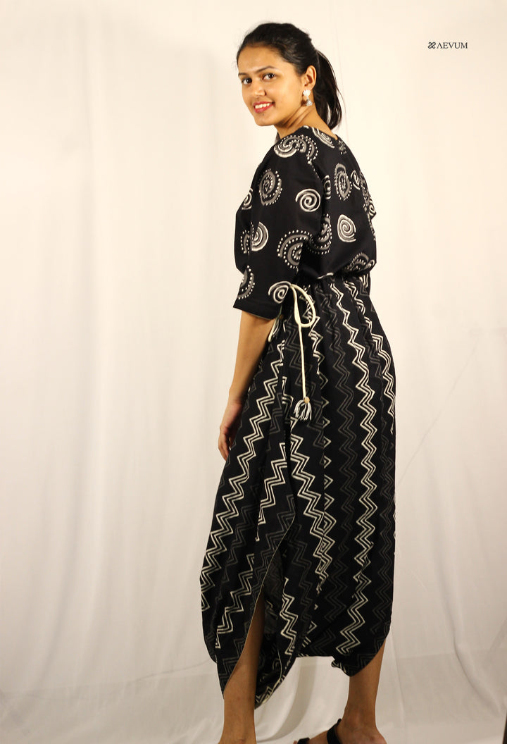 Ethnic Jumpsuit Cotton Kurta - 0071 - AEVUM