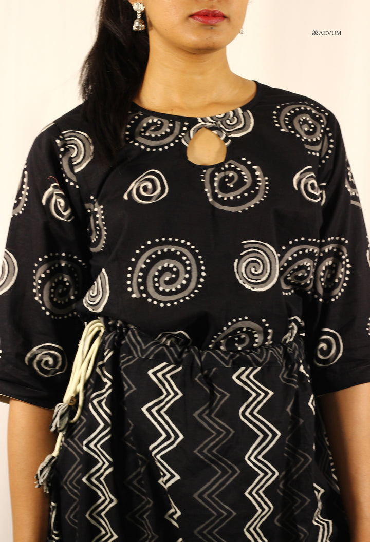 Ethnic Jumpsuit Cotton Kurta - 0071 - AEVUM