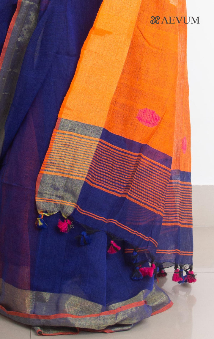 Begampuri Bengal Cotton Handloom Saree - 2150 - AEVUM