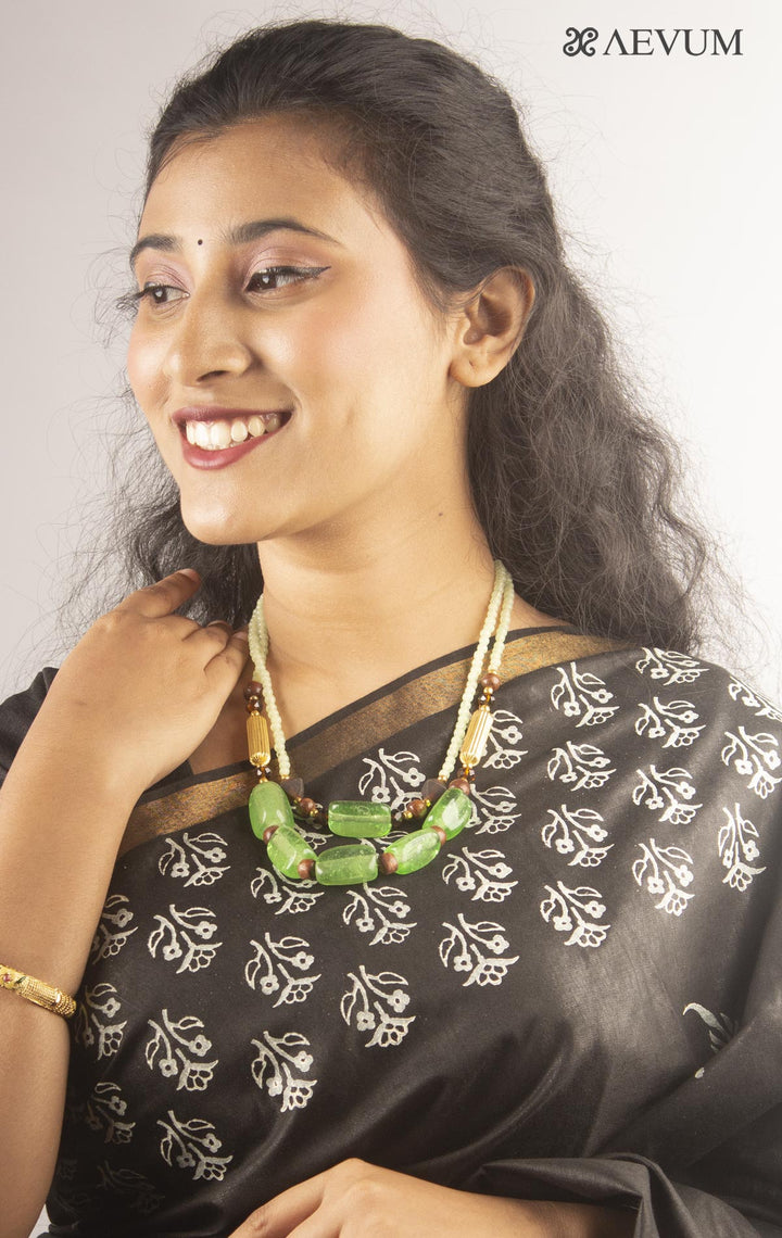 Handmade Beaded Necklace BDNECK-438 Jewellery AEVUM