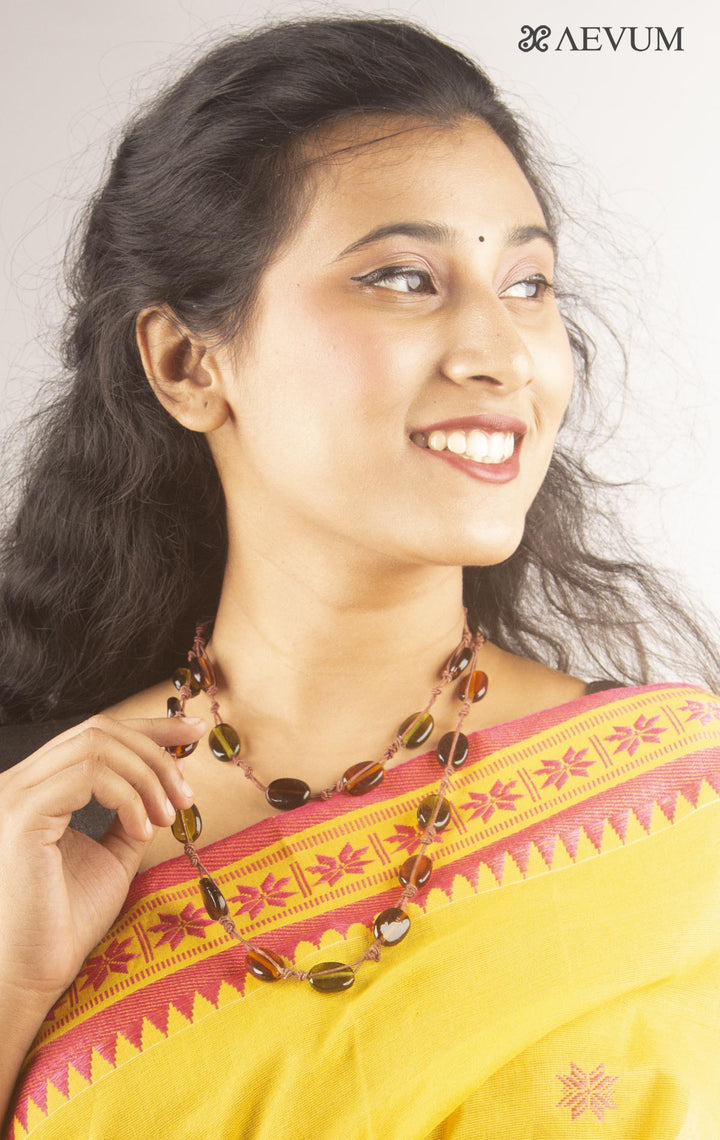 Handmade Beaded Necklace BDNECK-163 Jewellery AEVUM