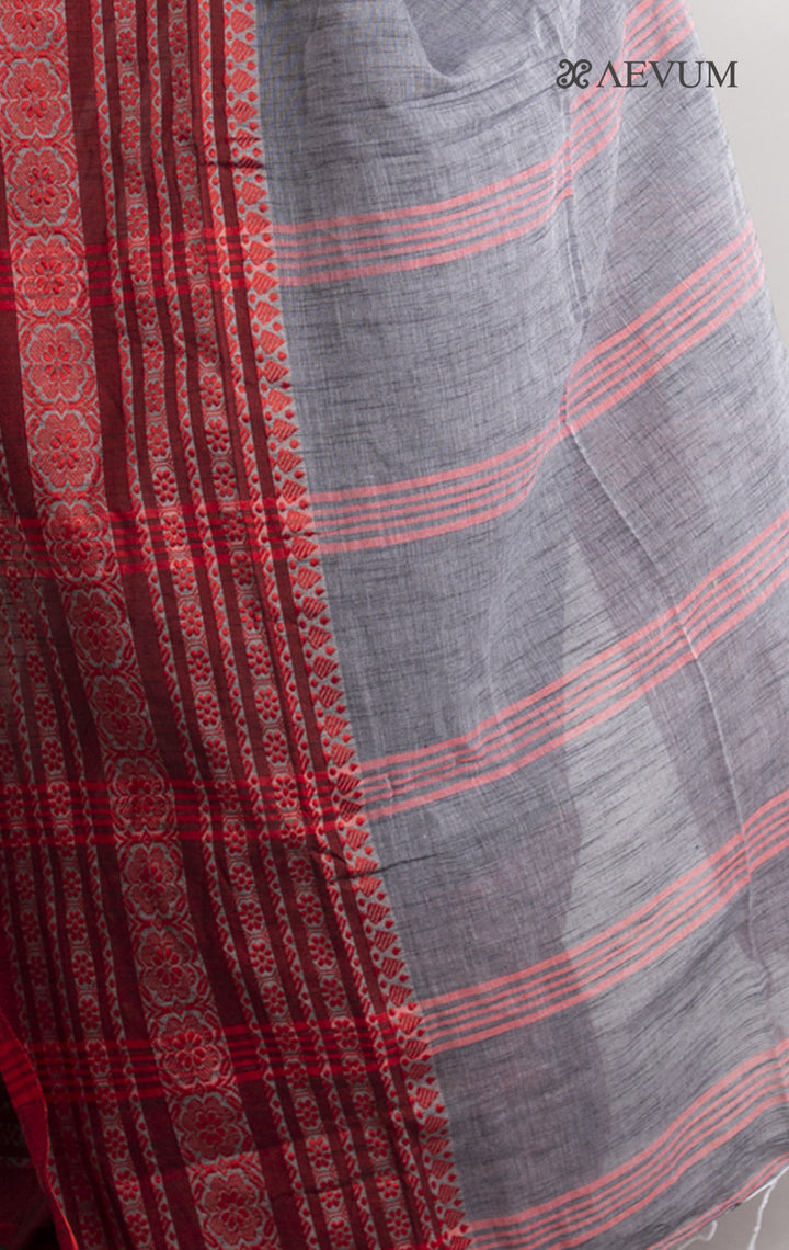 Begampuri Bengal Cotton Handloom Saree - 0434 - AEVUM