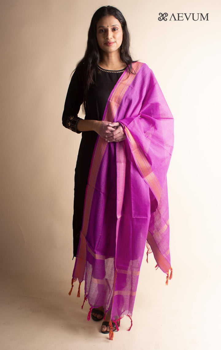 Mangalgiri South Cotton Dupatta - 3485 - AEVUM