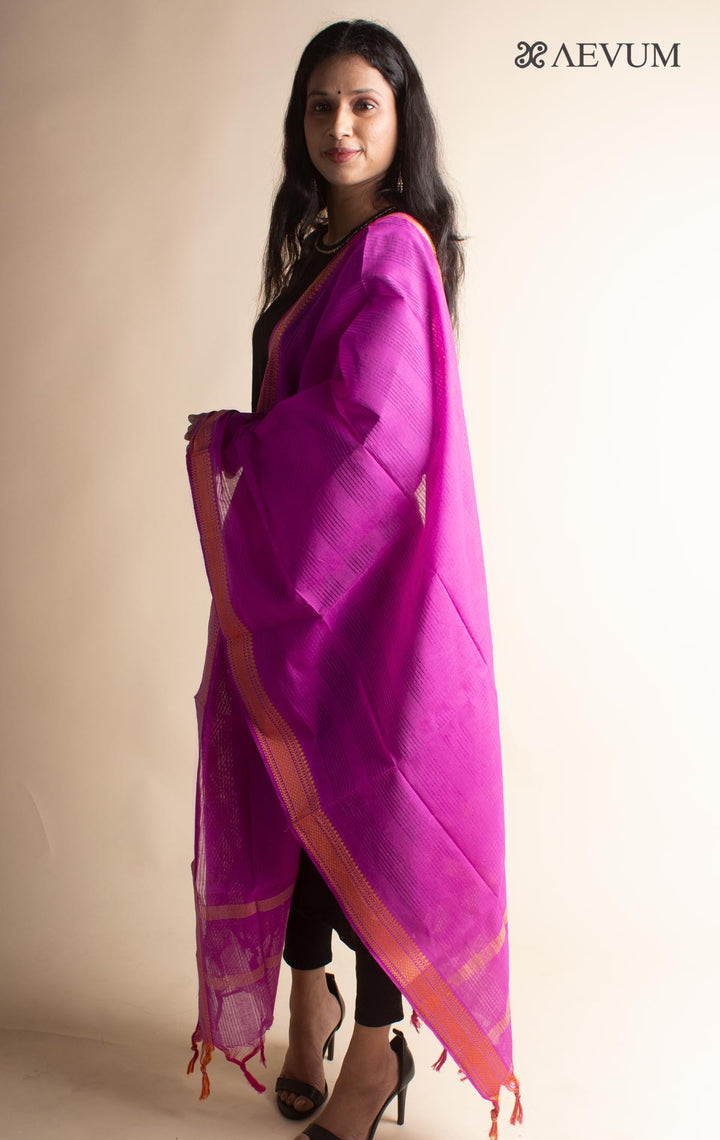 Mangalgiri South Cotton Dupatta - 3485 - AEVUM