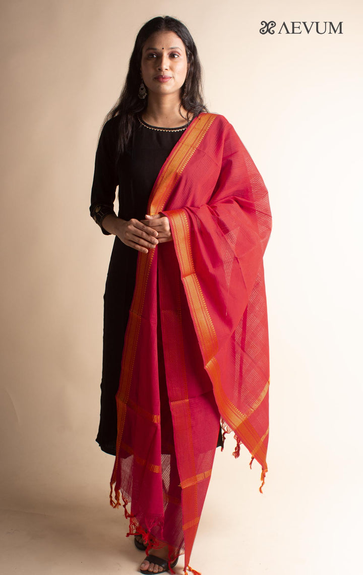 Mangalgiri South Cotton Dupatta - 3483 - AEVUM