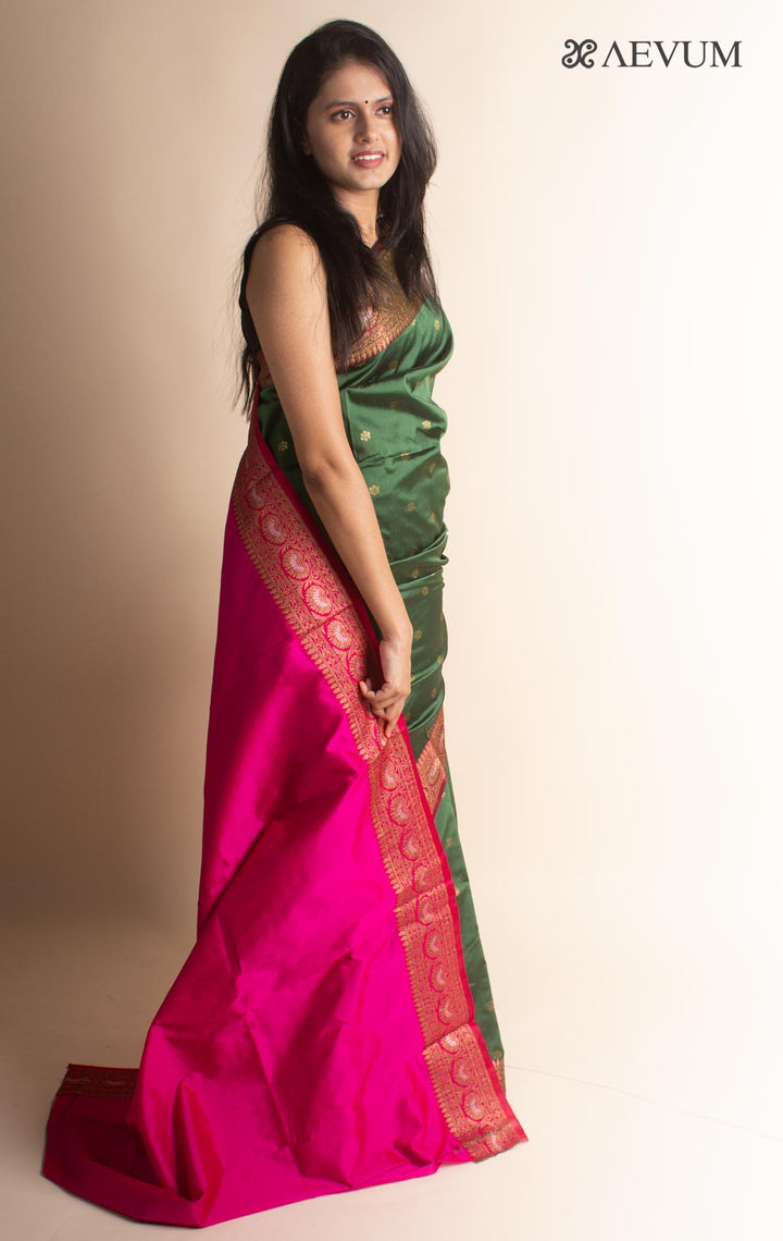 Soft Banarasi Silk Saree - 2958 - AEVUM