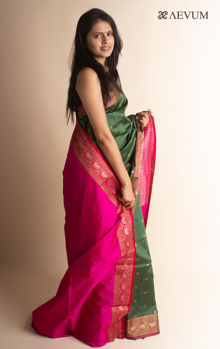 Soft Banarasi Silk Saree - 2958 - AEVUM