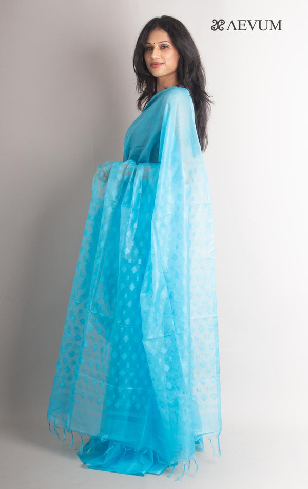 Katan Silk Saree with Blouse Piece - 1126 Saree Om Silk   