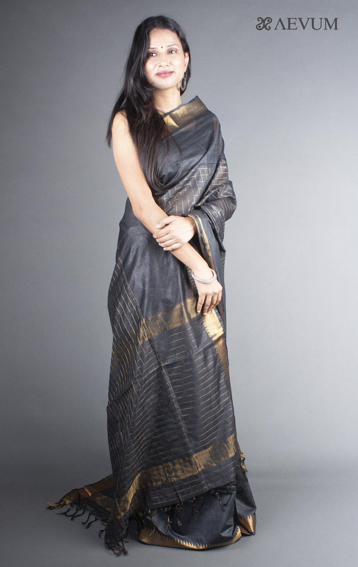 Kota Silk Zari Check Saree - 5812 - AEVUM