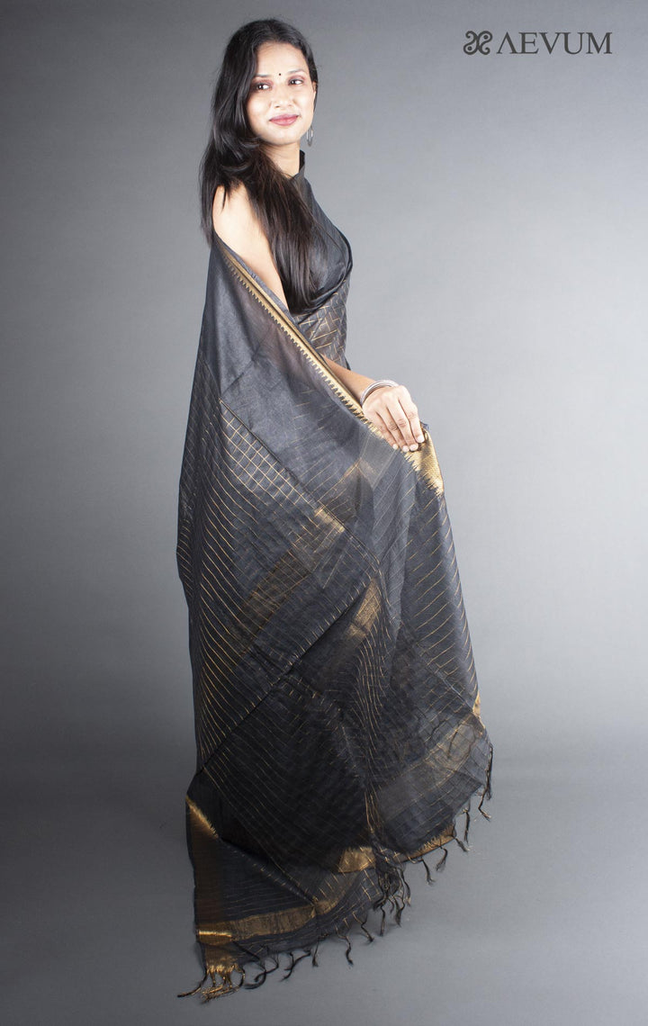Kota Silk Zari Check Saree - 5812 - AEVUM