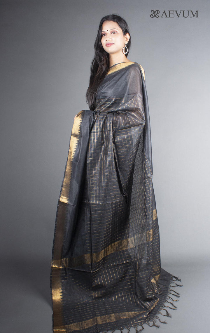 Kota Silk Zari Check Saree - 5812 - AEVUM