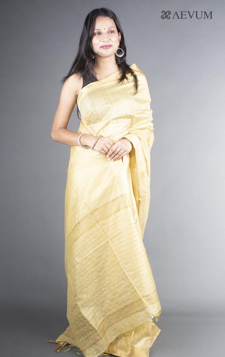 Kota Silk Medium Check Saree - 5808 - AEVUM