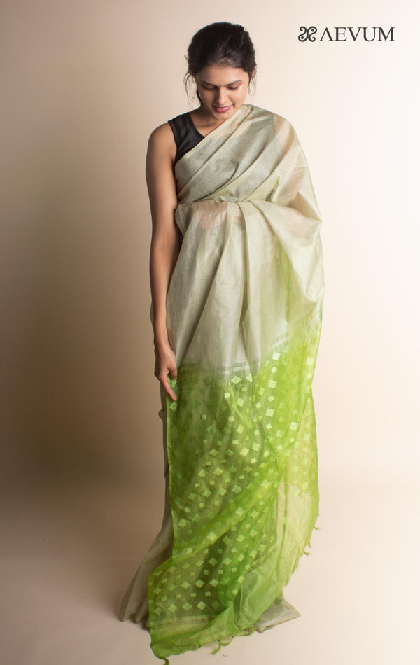 Katan Silk Saree with Blouse Piece - 1622 Saree AEVUM   