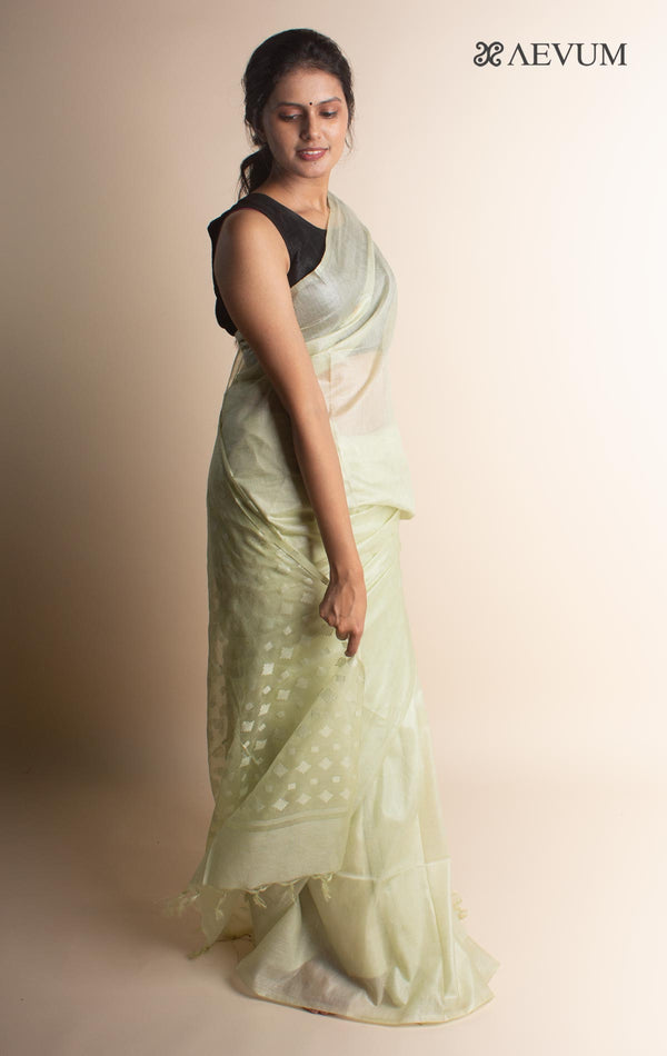 Katan Silk Saree with Blouse Piece - 1618 Saree Om Silk   
