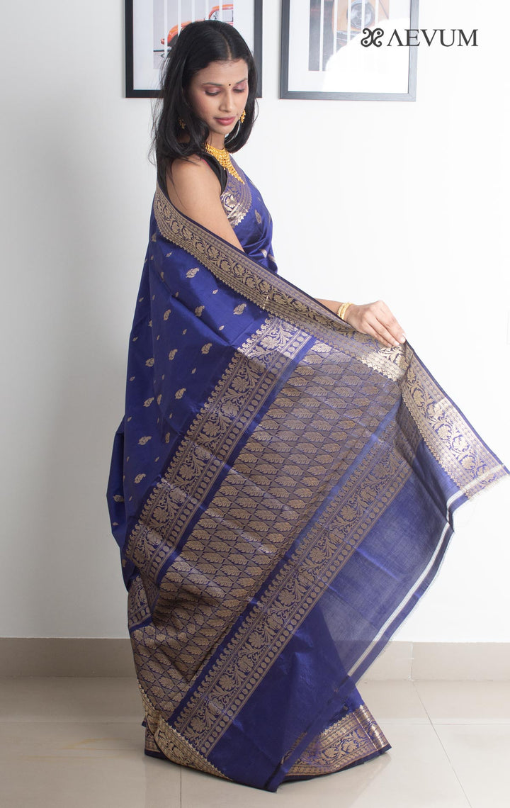 Banarasi Silk Saree with Silk Mark - 2323 - AEVUM