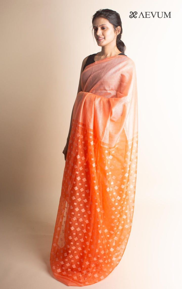 Katan Silk Saree with Blouse Piece - 1614 Saree Om Silk   