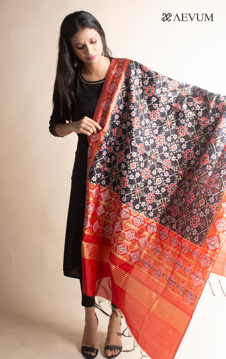 Patola Semi-Silk Dupatta - 3467 - AEVUM