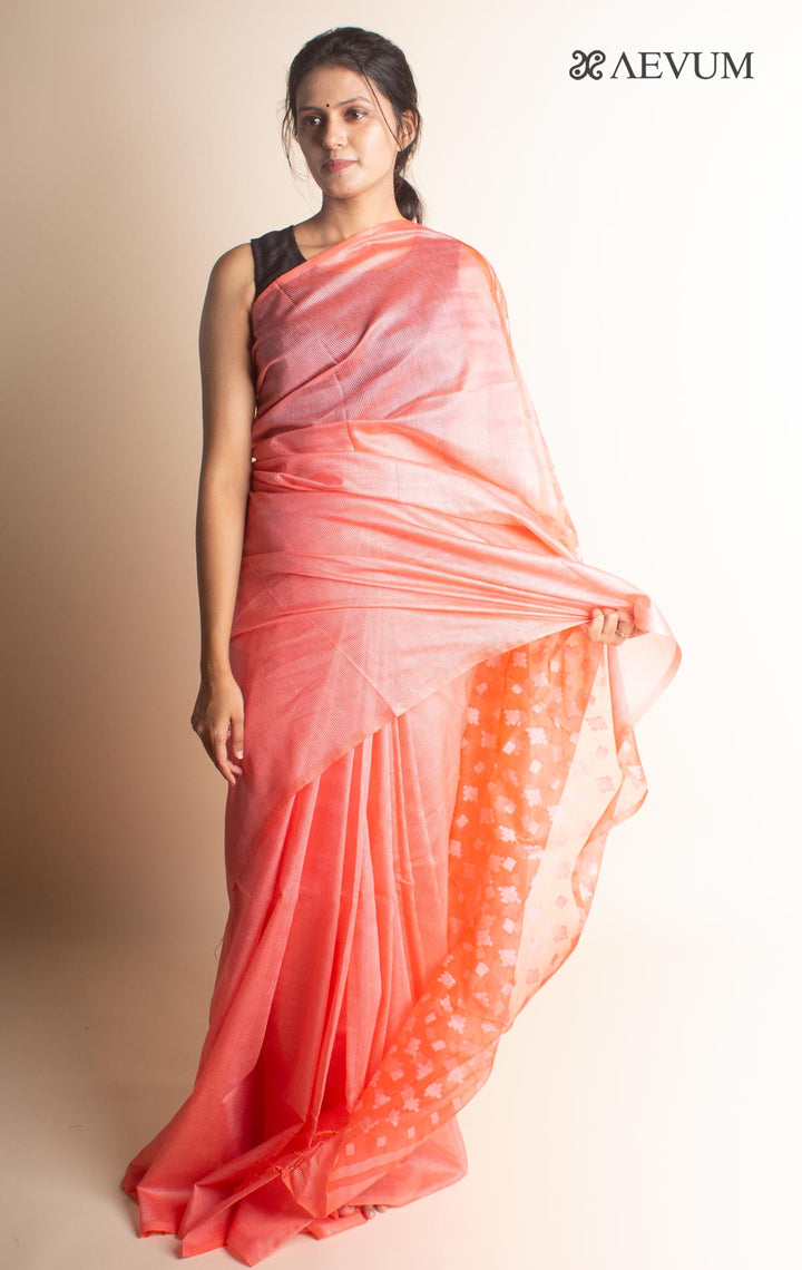 Katan Silk Saree with Blouse Piece - 1612 Saree Om Silk   