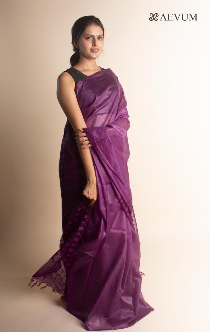 Katan Silk Saree with Blouse Piece - 1620 Saree Om Silk   