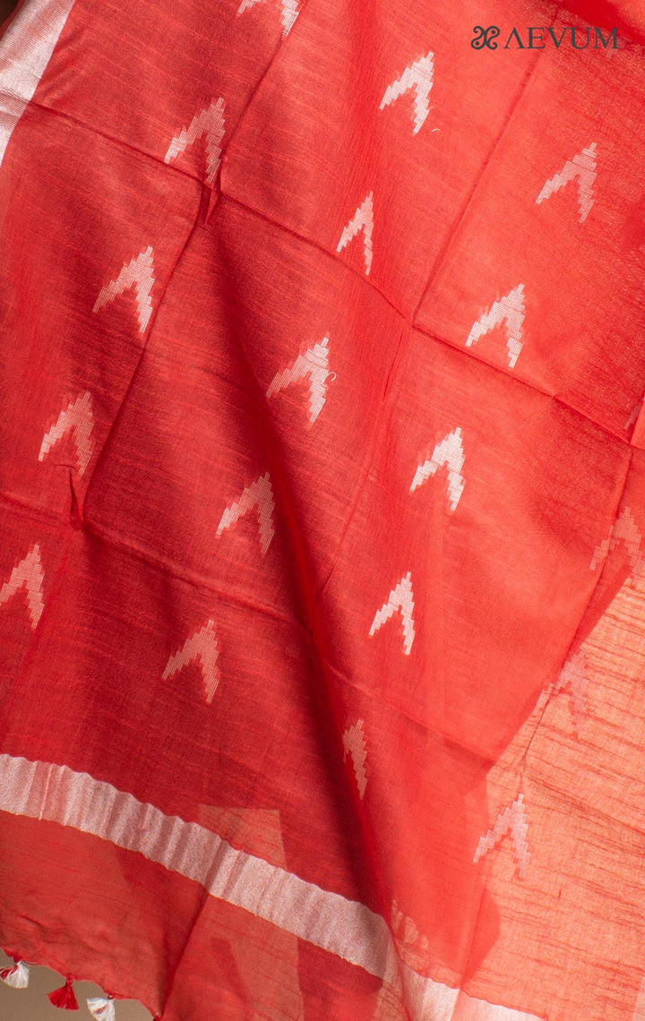 Semi Linen Ikkat Dupatta - 2872 - AEVUM