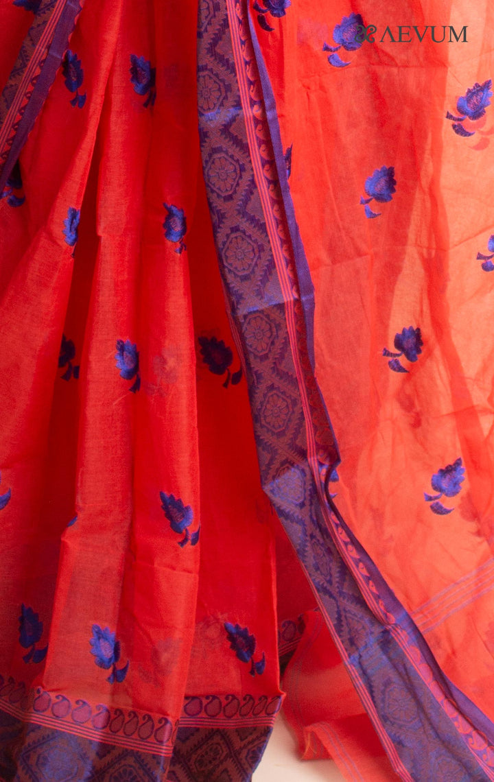 Bengal Cotton Tant Saree with Embroidery - 2971 Saree Riya's Collection   