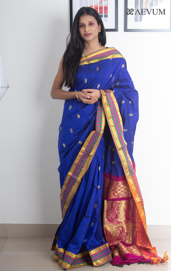 Kalyani South Cotton Silk Handloom Saree with Blouse Piece - 2214 Saree SSH   