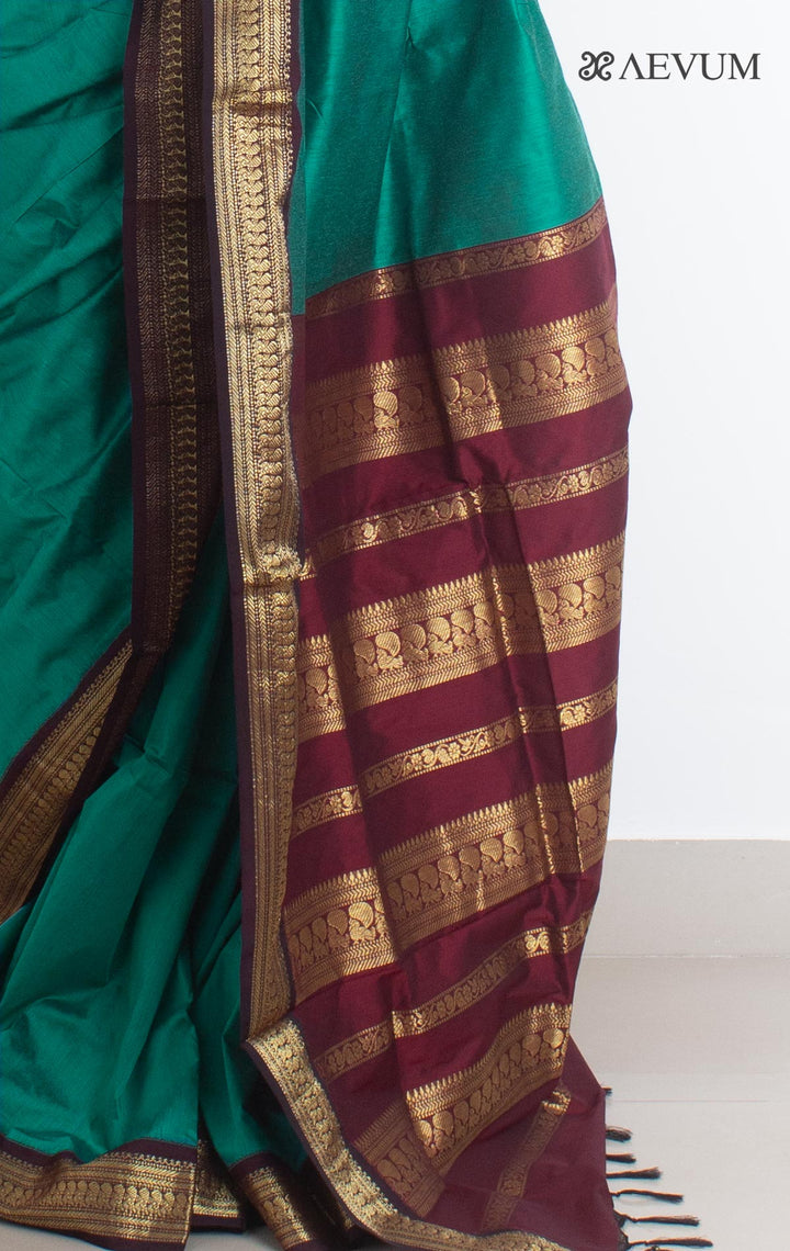 Kalyani South Cotton Silk Handloom Saree with Blouse Piece - 1841 Saree SSH   