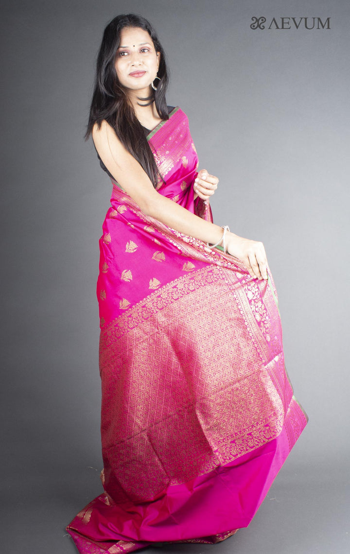 Soft Banarasi Silk Saree - 5807 - AEVUM