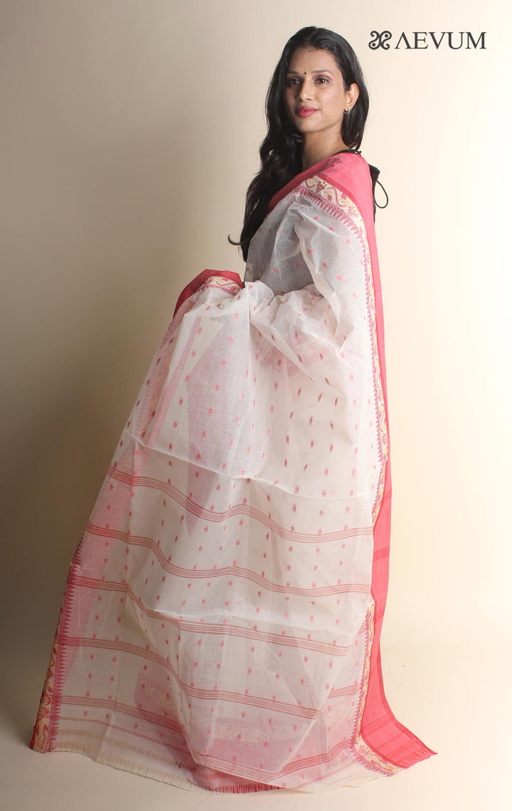 Bengal Cotton Handloom Saree Without Blouse Piece - 1733 Saree AEVUM 2   