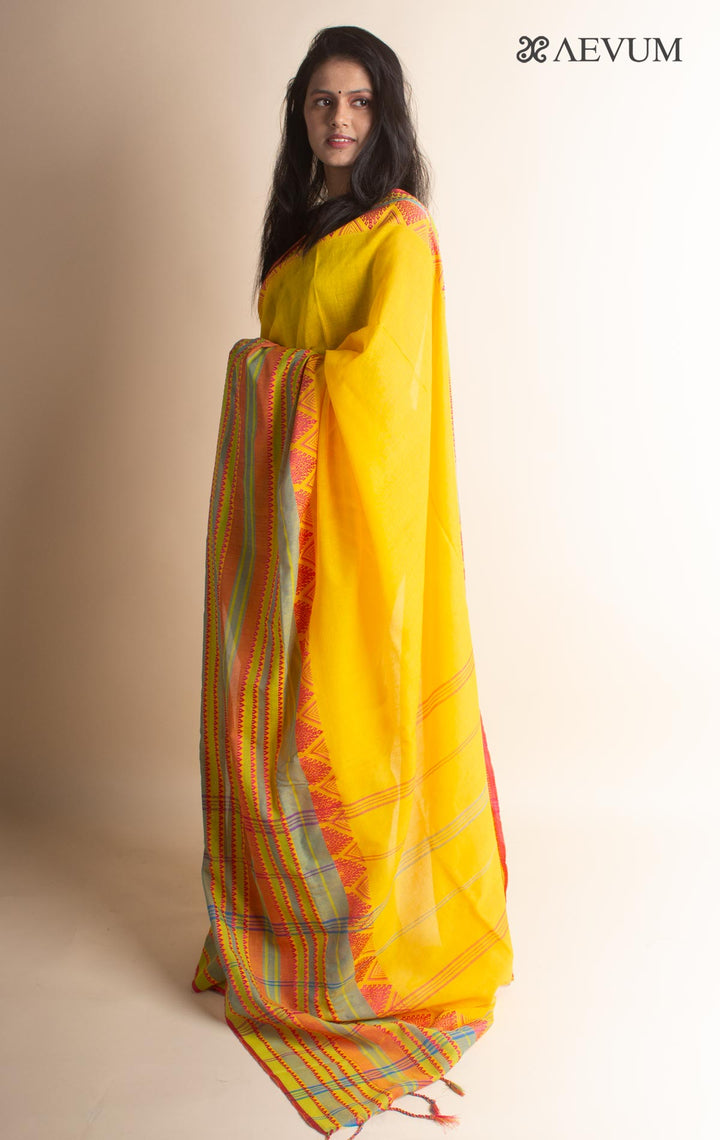 Begampuri Bengal Cotton Handloom Saree - 2957 - AEVUM
