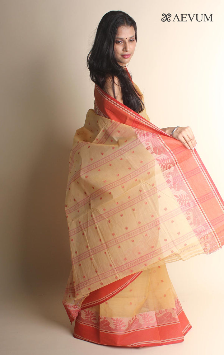Bengal Cotton Handloom Saree Without Blouse Piece - 1732 Saree AEVUM 2   
